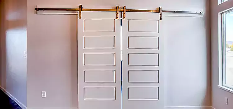 Glass Barn Door with Installation Hardware Kit New York